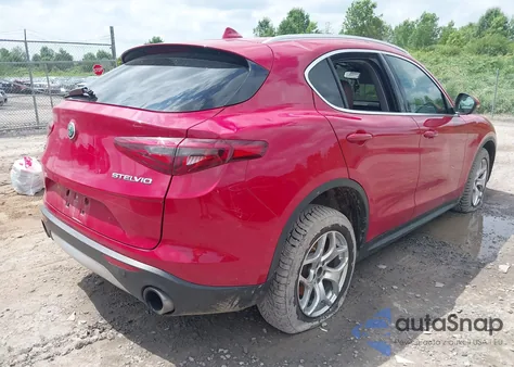 2021 Alfa Romeo Stelvio Sport from USA, damaged, VIN ZASPAKAN8M7D09396